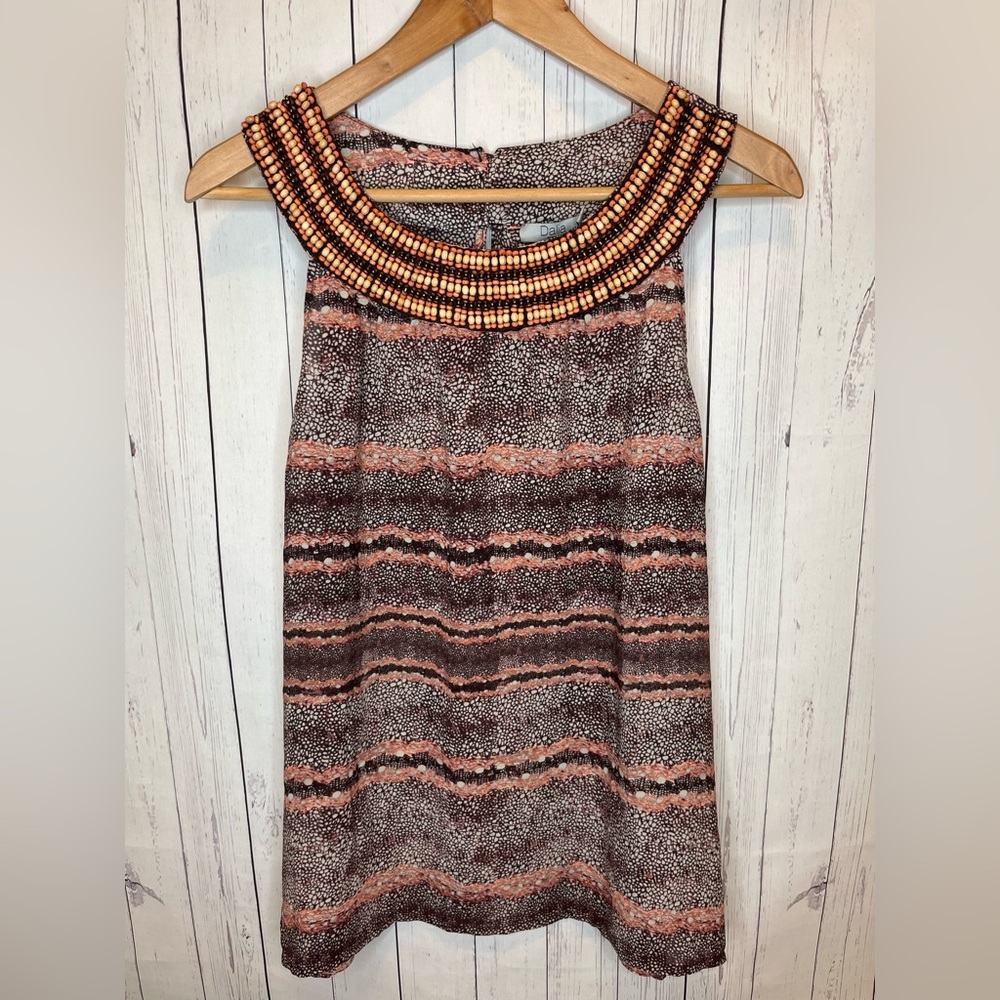 Dalia Sleeveless Top Size Large